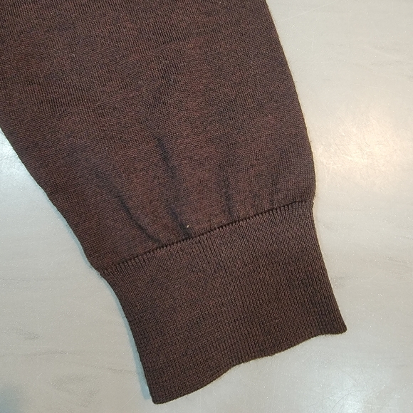 Men's Genuine Gucci V-Neck Sweater 100% Lana-Wool Made in Italy $900+ Size Large - Picture 6 of 6